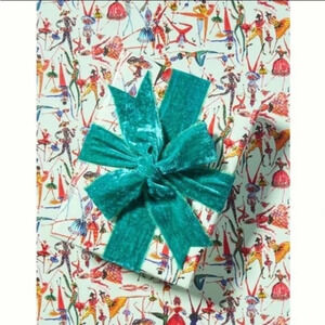 Anthropologie  Pauline de Roussy de Sales Christmas  Wrapping Paper Roll